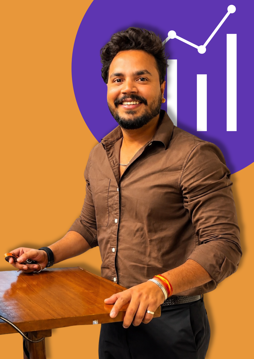 Avdesh Kumar at work